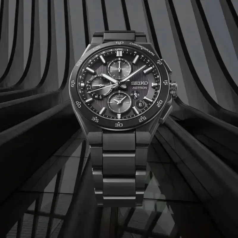 Seiko Astron Deep night 5X GPS Solar Chronograph - SSH155J1