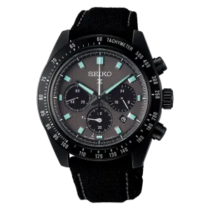 SEIKO BLACK SERIES "NIGHT VISION" SPEEDTIMER SOLAR - SSC923P1