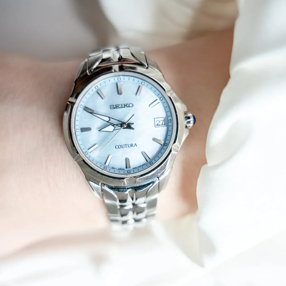 Seiko Coutura 34mm Quartz Watch, SUR583