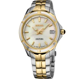 Seiko Coutura 34mm Two-Tone Quartz Watch