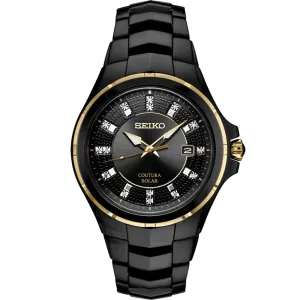 Seiko Coutura Diamond Collection Solar Powered Quartz Watch, SNE506
