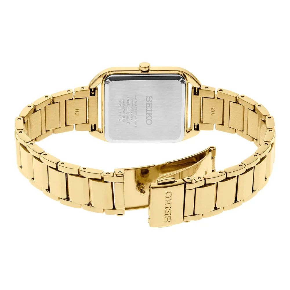 Seiko Essentials Collection 26mm Gold-Tone Quartz Watch
