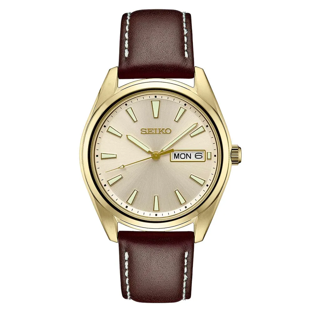 Seiko Essentials Collection 40mm Quartz Watch, SUR450