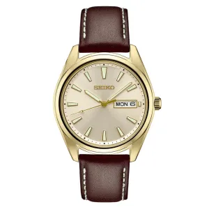 Seiko Essentials Collection 40mm Quartz Watch, SUR450