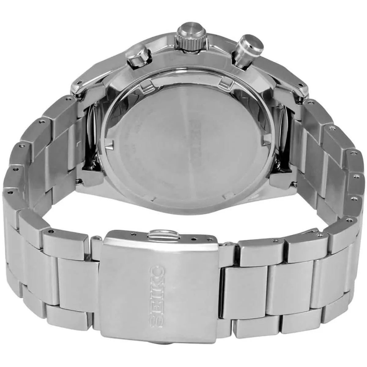Seiko Men's Watch - Chronograph Green Dial Stainless Steel Bracelet | SSB405P1