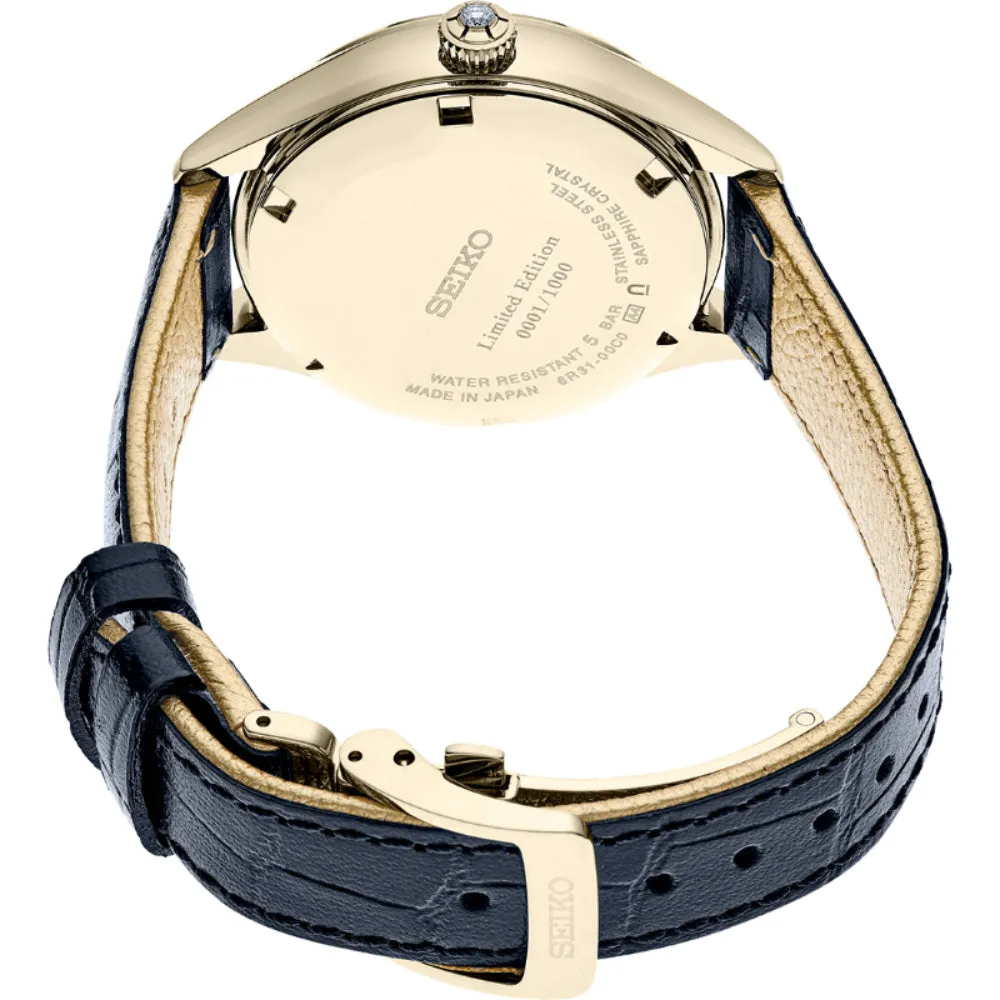 Seiko Presage Collection Enamel Blue Dial Limited Edition Automatic SPB236
