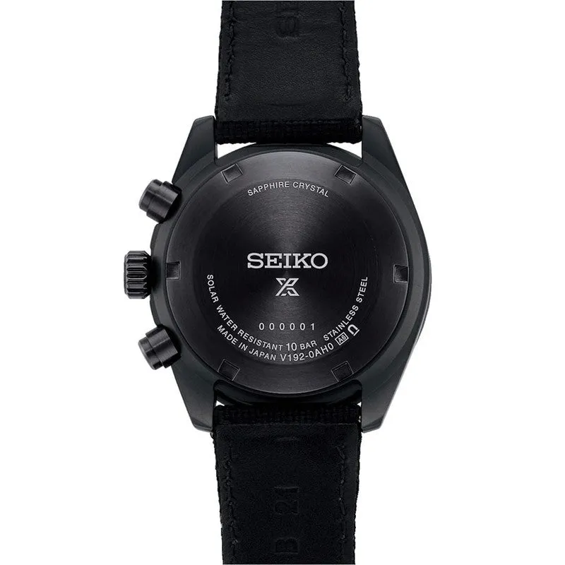 Seiko Prospex Black Series Night Vision Solar Speedtimer Chronograph - SSC923P1