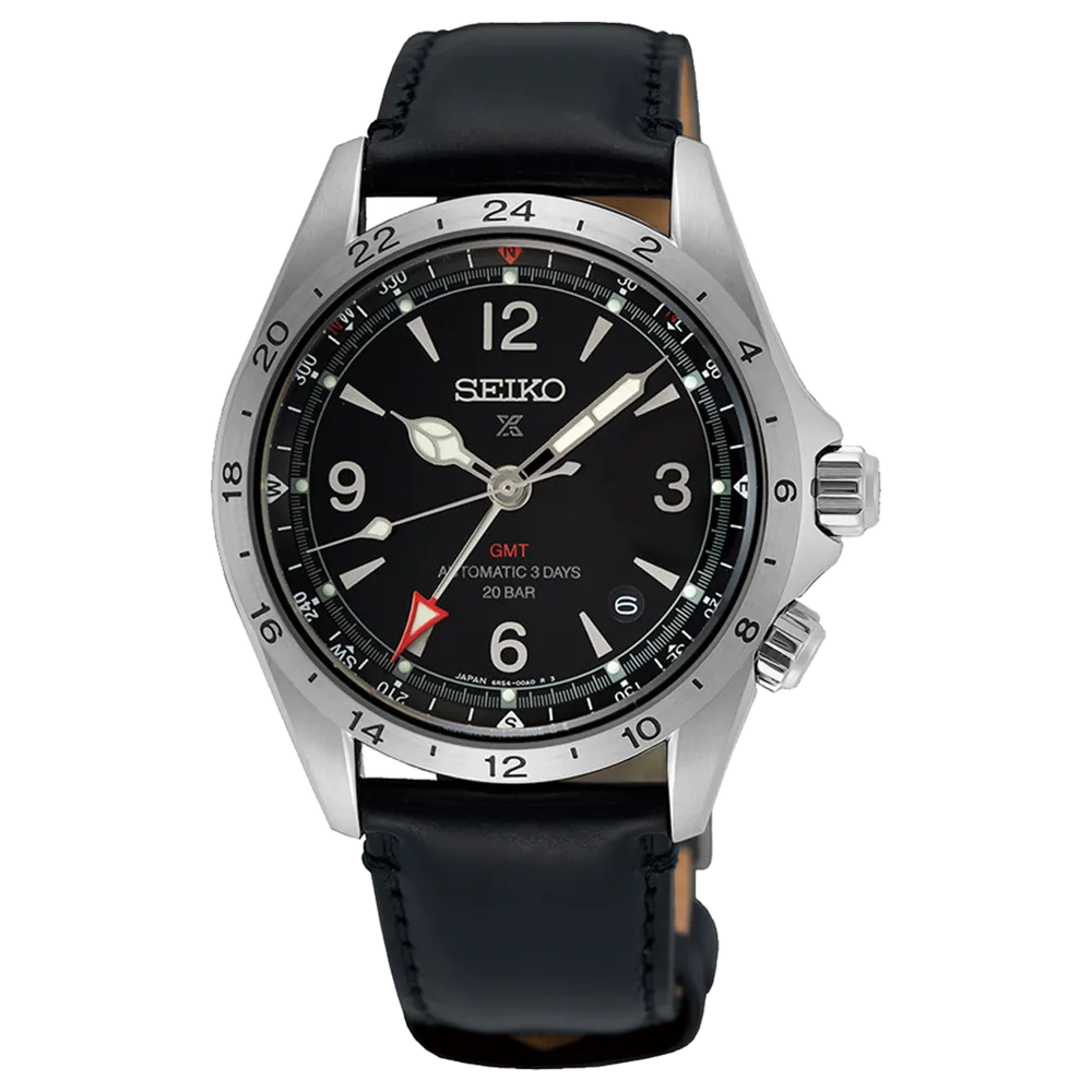Seiko Prospex GMT Automatic 40mm Black Dial, SPB379