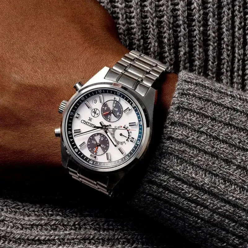 Seiko Prospex GPS Solar Chronograph Speedtimer Silver Dial - SSH165J1