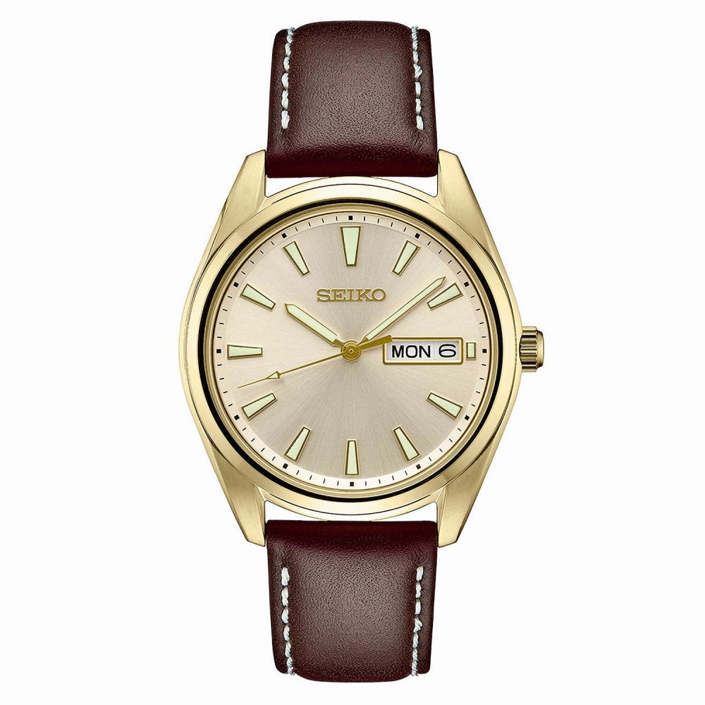 Seiko Essentials Collection 40mm Quartz Watch, SUR450