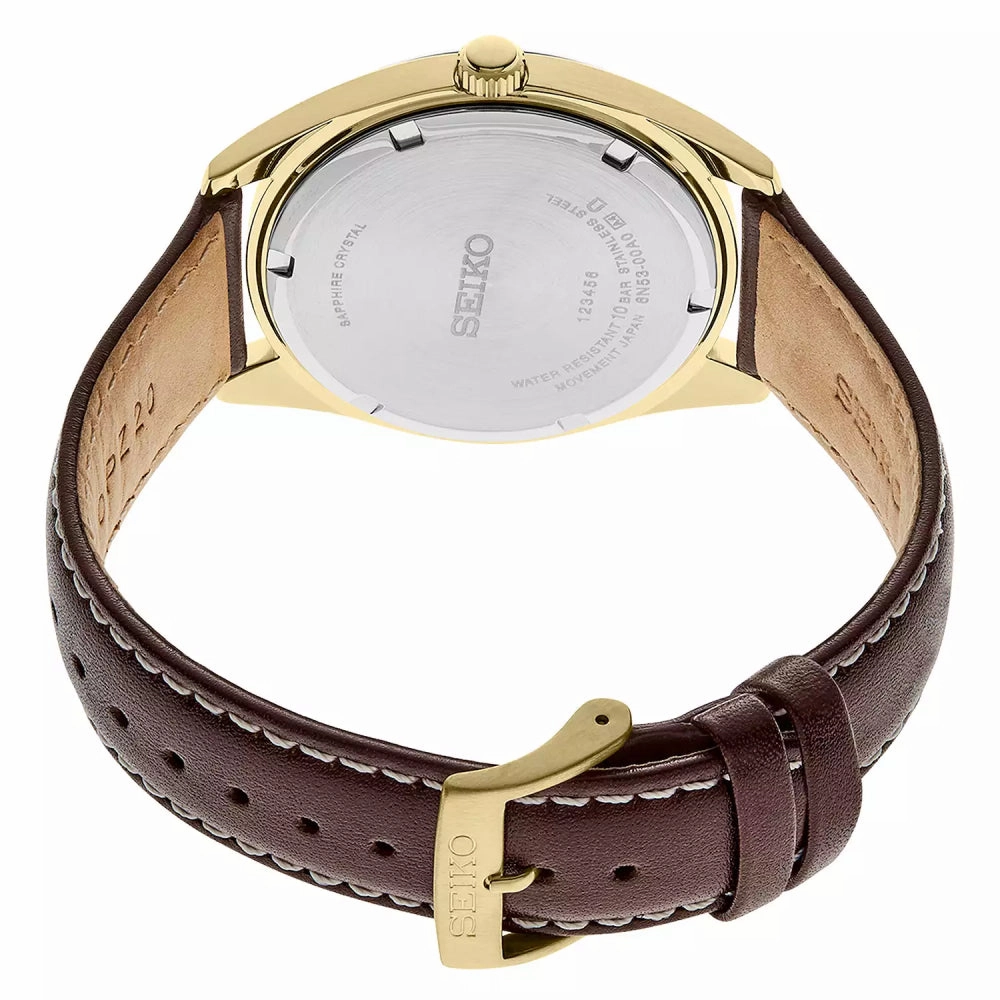 Seiko Essentials Collection 40mm Quartz Watch, SUR450