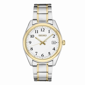 Seiko Essentials Collection 40mm Two-Tone Quartz Watch