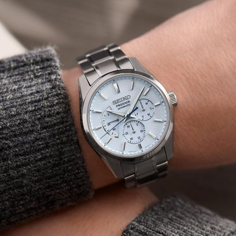 Seiko Presage Sharp Edged Geppaku Moonlight Watch - SPB305J1