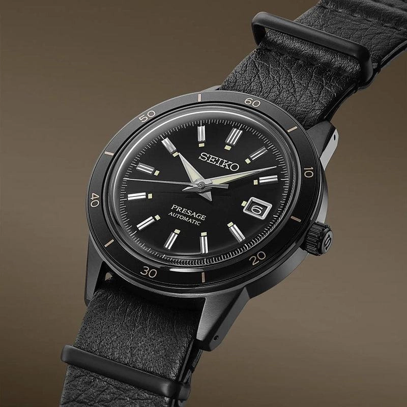 Seiko Presage Style 60s Stealth Watch - SRPH95J1