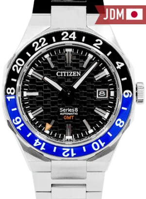 Series 8 880 Mechanical GMT Black/Blue Ref. NB6031-56E