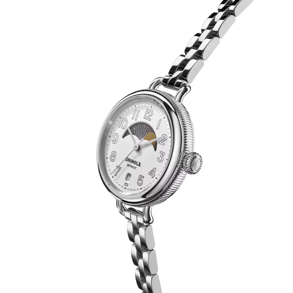 Shinola Ladies Birdy Moon Phase 34mm