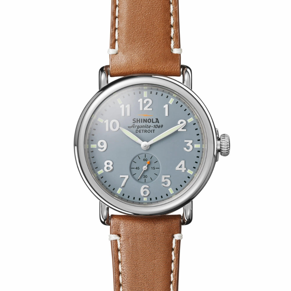 Shinola Gents 41mm Runwell-Slate Gray