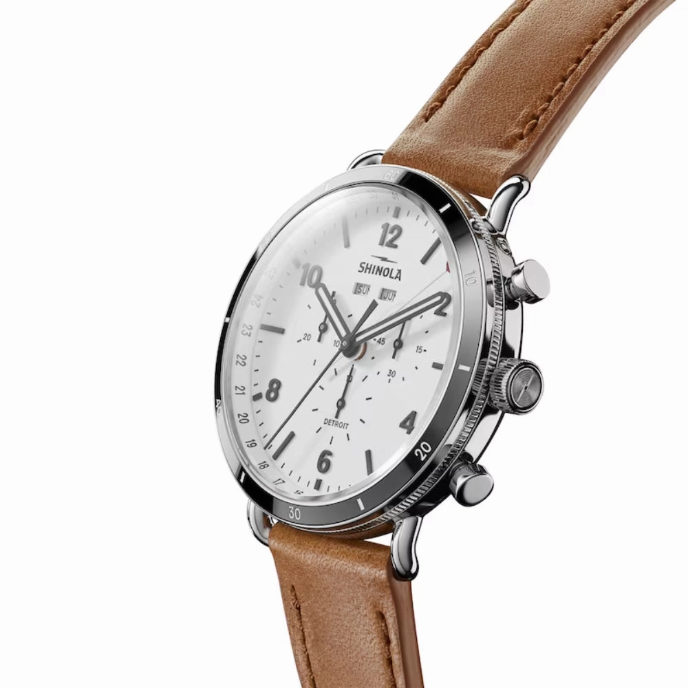 Shinola The Canfield Sport 45mm Chronograph Watch