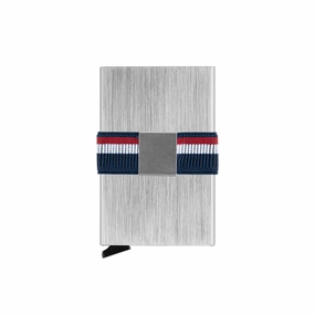 Silver Metal Credit Card Holder