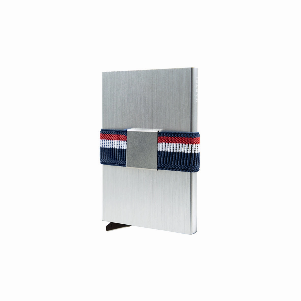 Silver Metal Credit Card Holder