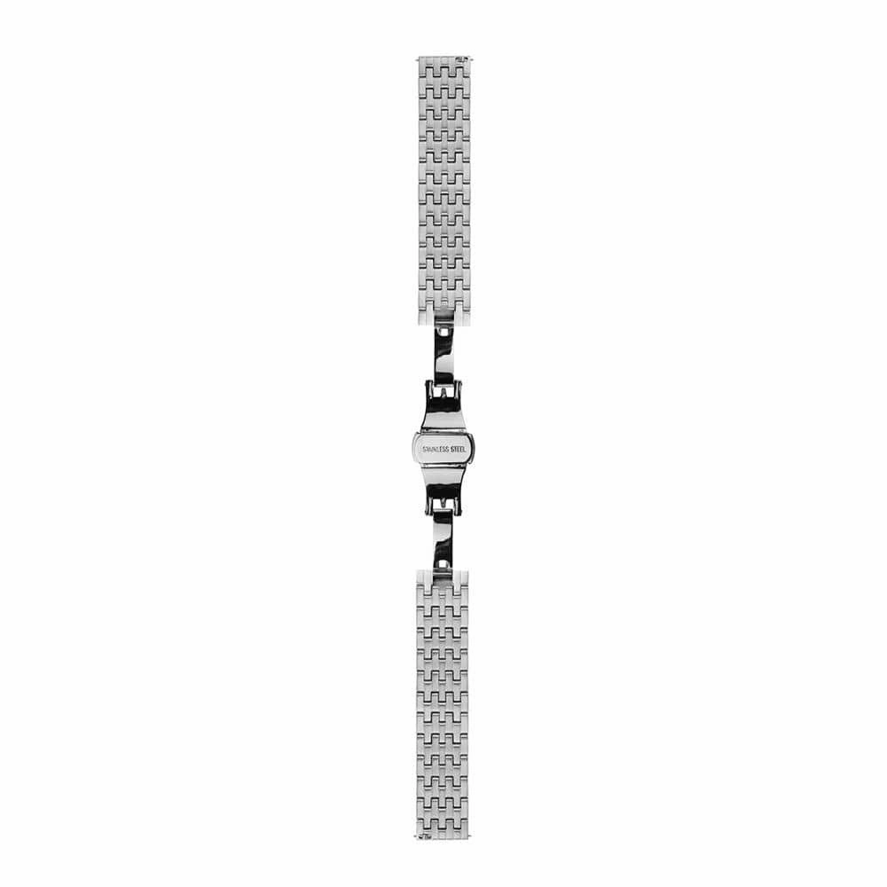 Silver Metal Watch Strap - 20mm Width