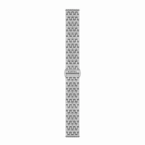 Silver Metal Watch Strap - 20mm Width