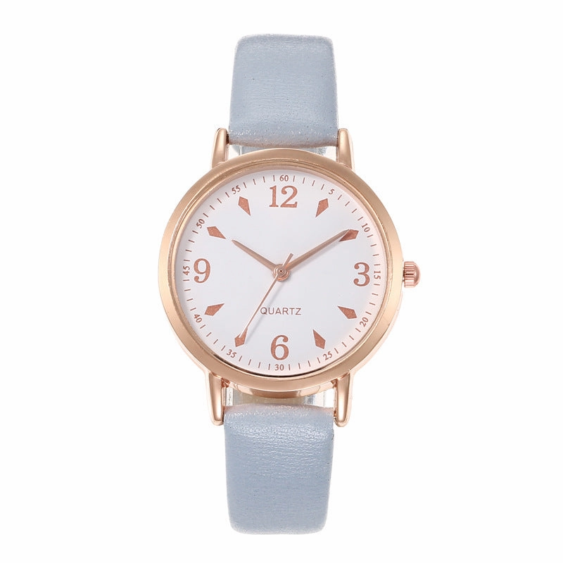 Simple belt watch women's model
