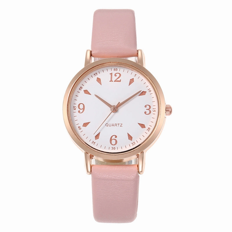 Simple belt watch women's model