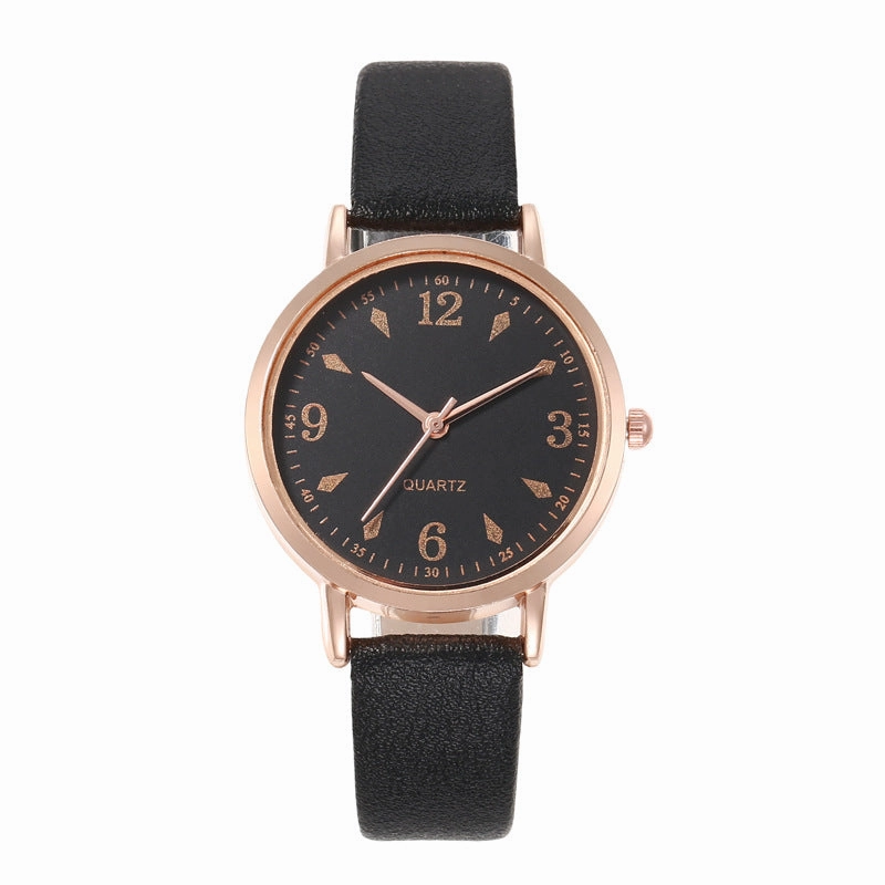 Simple belt watch women's model