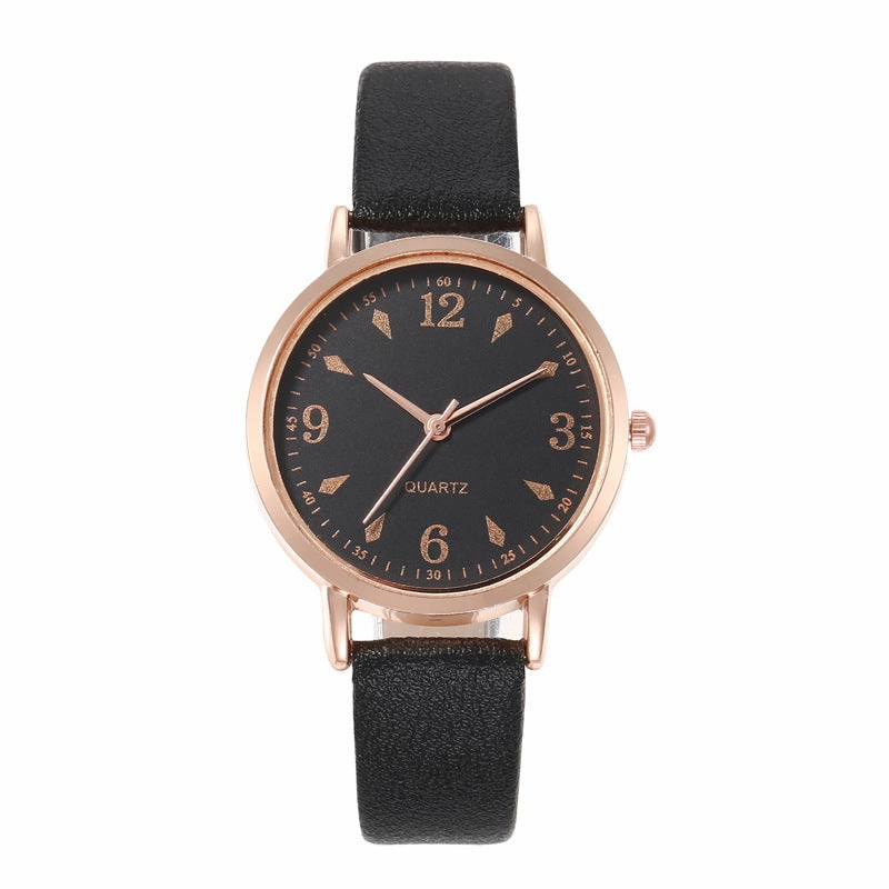 Simple belt watch women's model