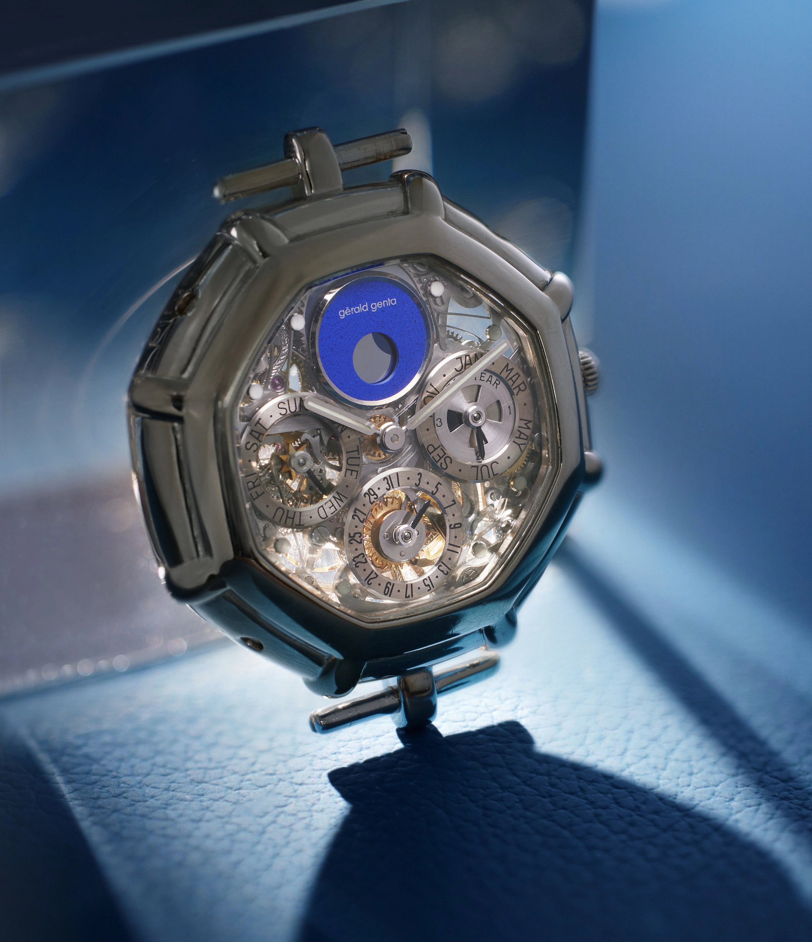 Skeletonised Perpetual Calendar | White Gold