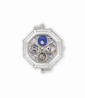 Skeletonised Perpetual Calendar | White Gold