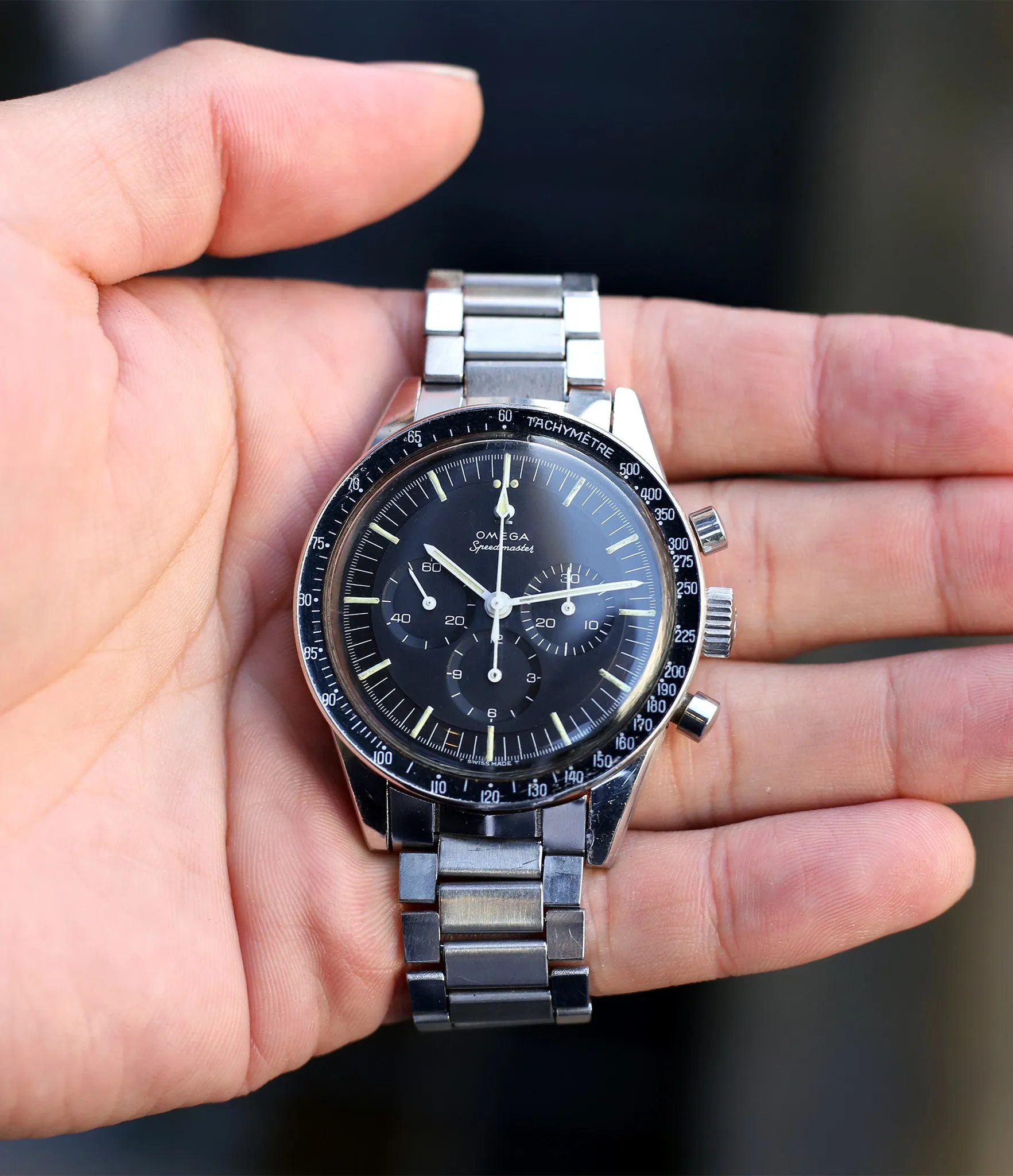 Speedmaster Pre-Professional 'Ed White' | ST 105.003-65 | Steel