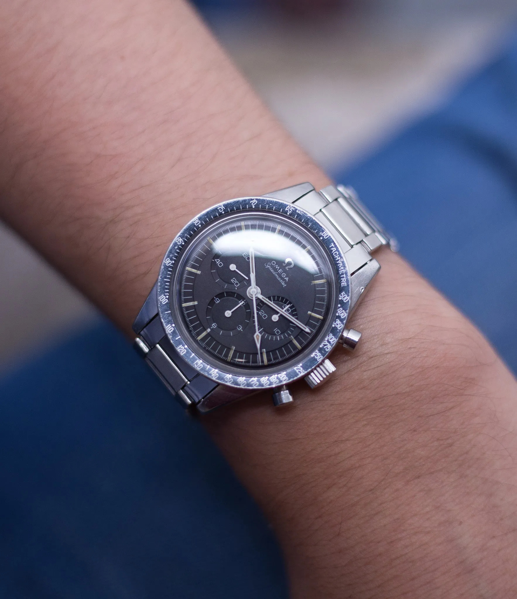 Speedmaster Pre-Professional 'Ed White' | ST 105.003 | Steel