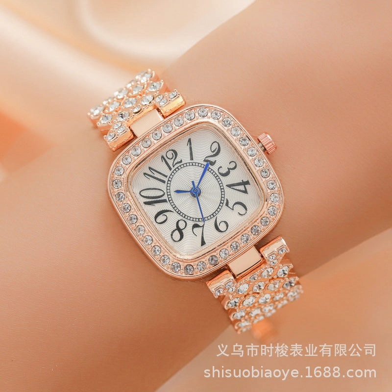 Square Rhinestone Women's Watch