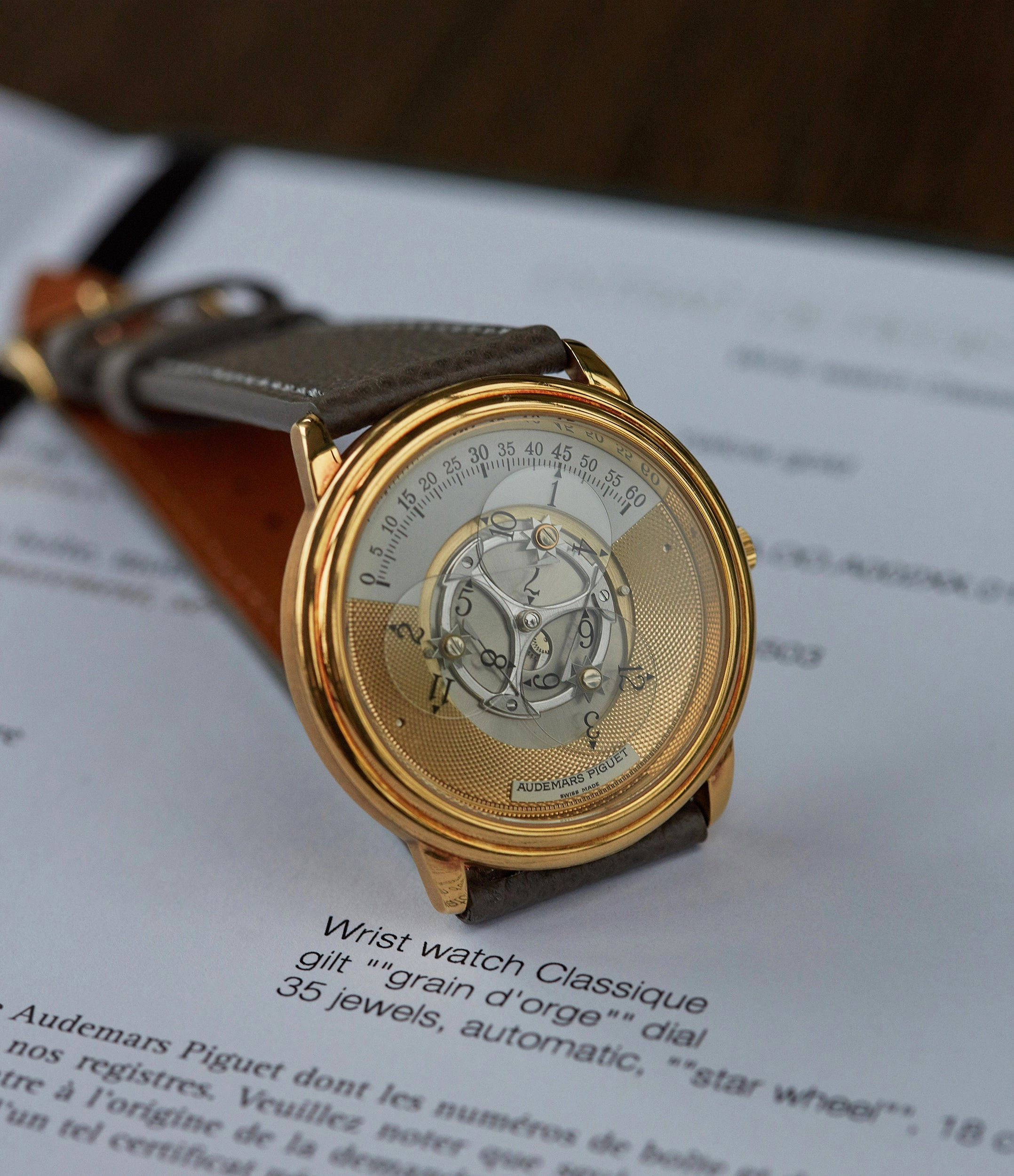 Star Wheel 25720BA | Yellow Gold