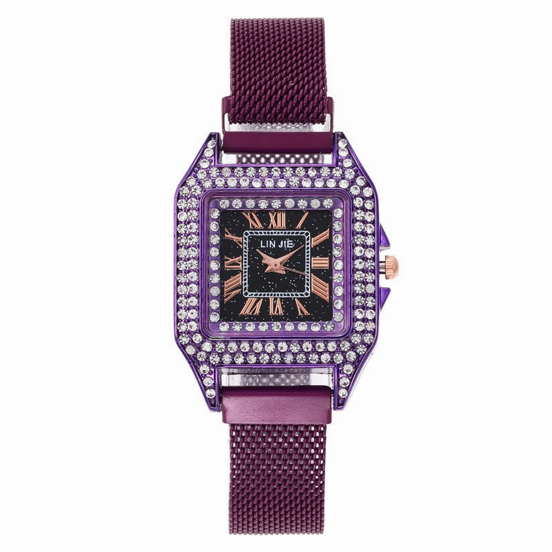 Starry sky watch woman