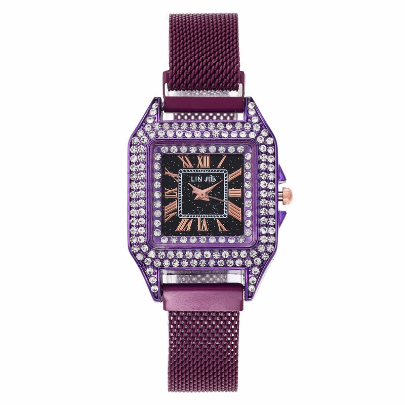 Starry sky watch woman