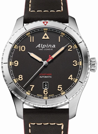 Startimer Pilot Automatic Black Vintage 41mm Ref. AL-525BBG4S26