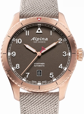 Startimer Pilot Automatic Rose Gold 41mm Ref. AL-525BR4S24