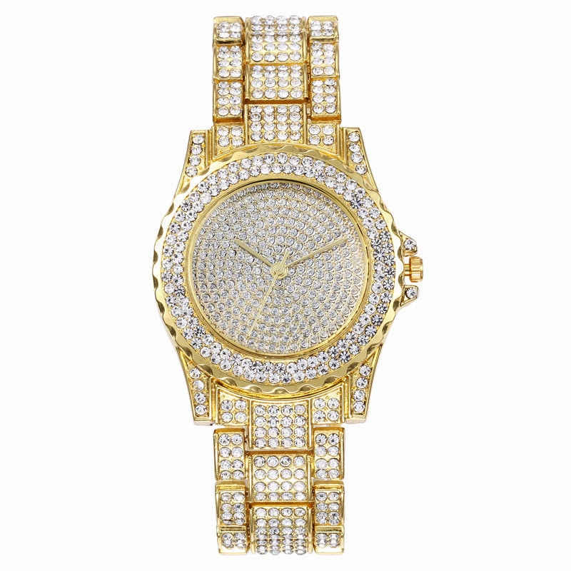 Steel Band Diamond-Studded Starry Women's Watch