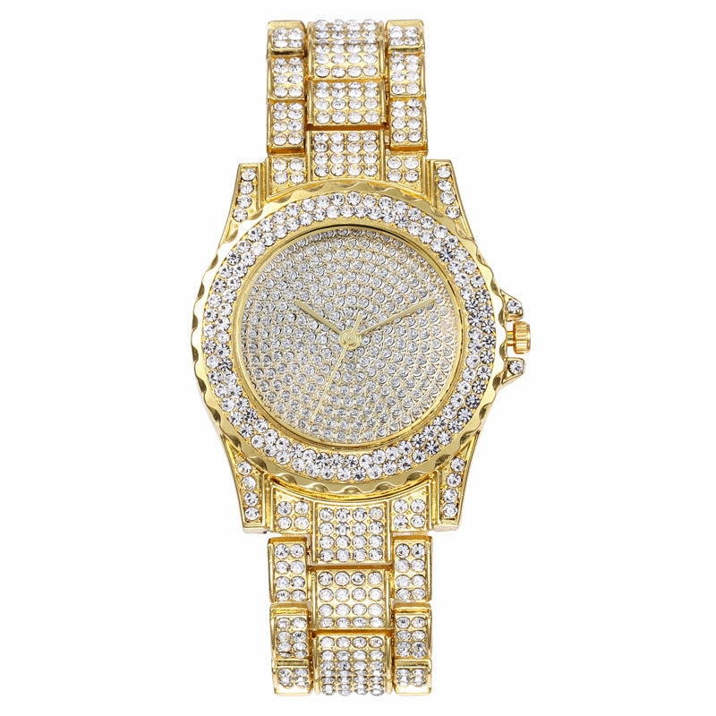 Steel Band Diamond-Studded Starry Women's Watch