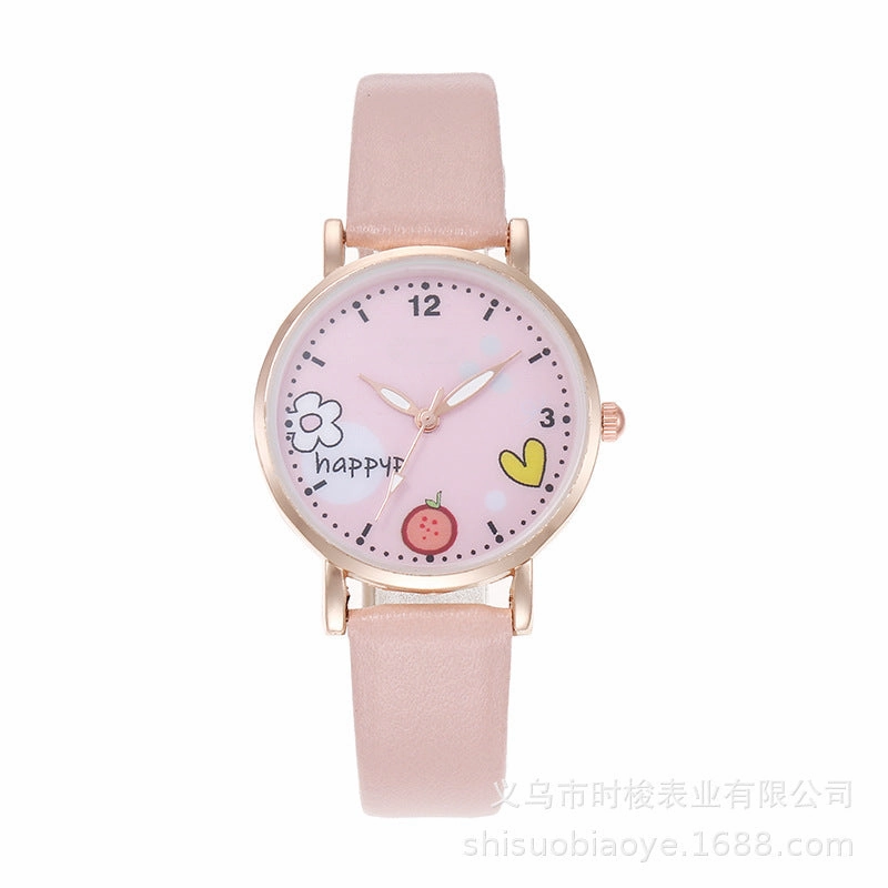 Strawberry Cartoon Women's Quartz Watch