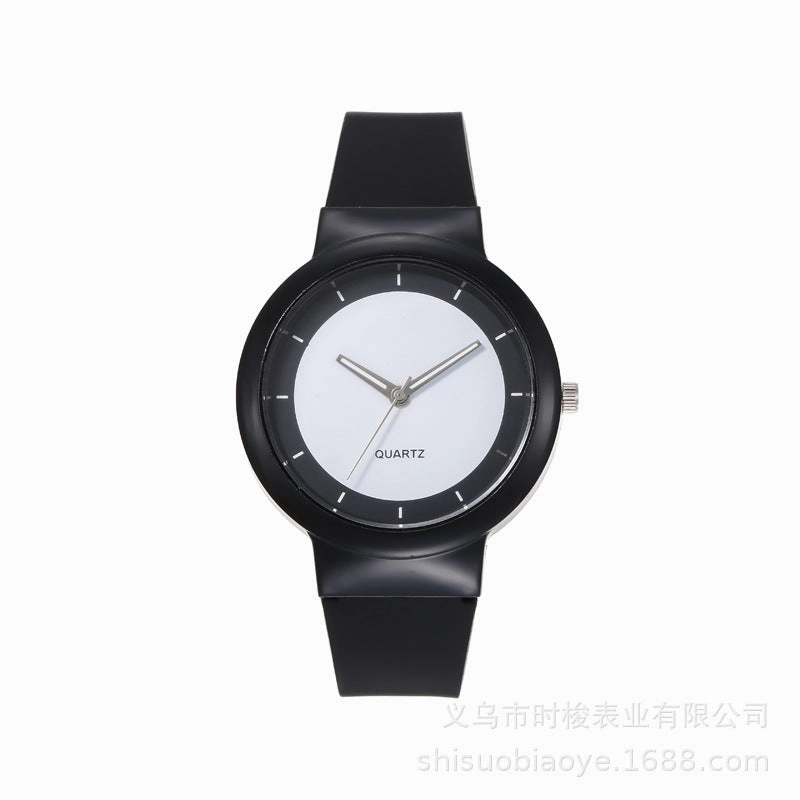 Student Candy Color Silicone Watch Minimalist Sport
