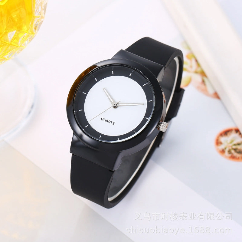 Student Candy Color Silicone Watch Minimalist Sport
