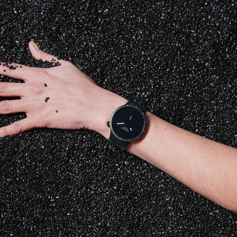 Swatch BIG BOLD BIOCERAMIC BASALT Watch SB03B110
