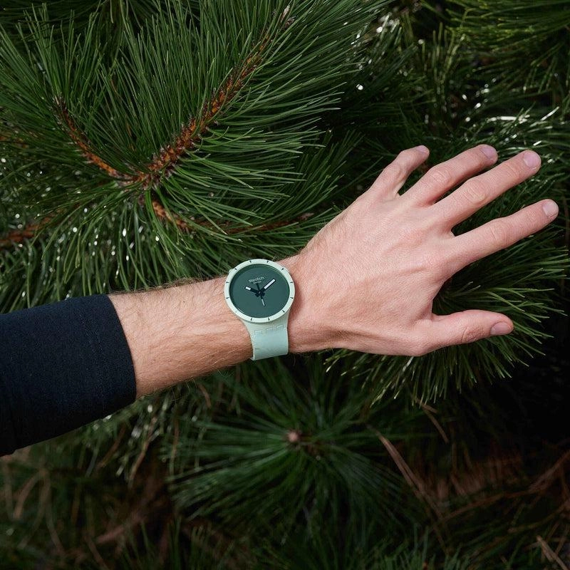 Swatch BIG BOLD BIOCERAMIC FOREST Watch SB03G100
