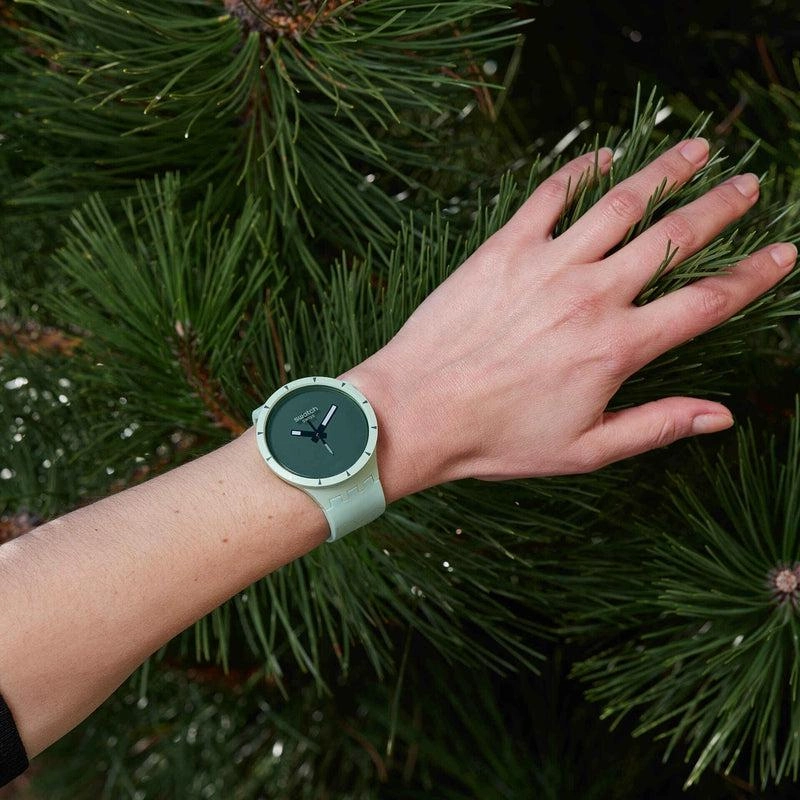 Swatch BIG BOLD BIOCERAMIC FOREST Watch SB03G100
