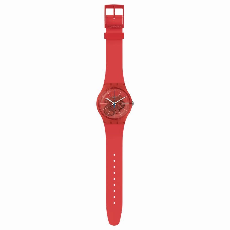 Swatch BLOODY ORANGE Watch SUOO105