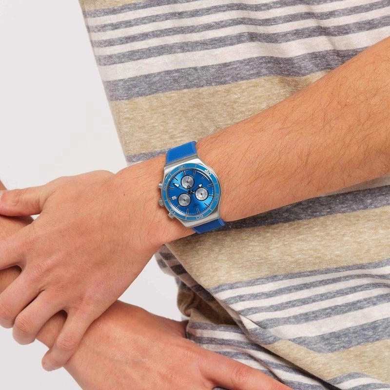 Swatch BLUE IS ALL Watch YVS485